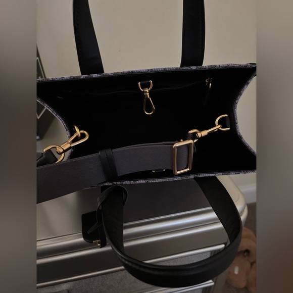 Kate Spade purple embellished small satchel bag with adjustable strap - Picture 3 of 4